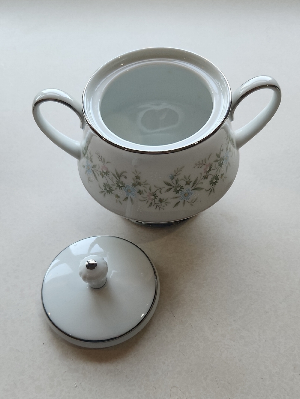 Vintage Noritake Savannah Pattern Made In Japan With Platinum Rim - Picture 5 of 9